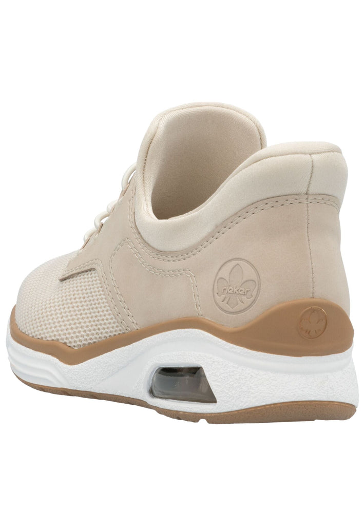 Rieker Sneaker Lederimitat/Textil Vanille