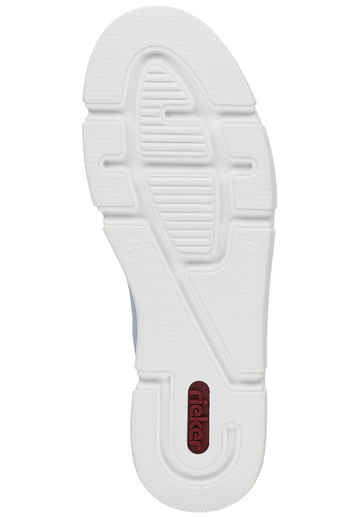 Rieker Sneaker Lederimitat Weiß