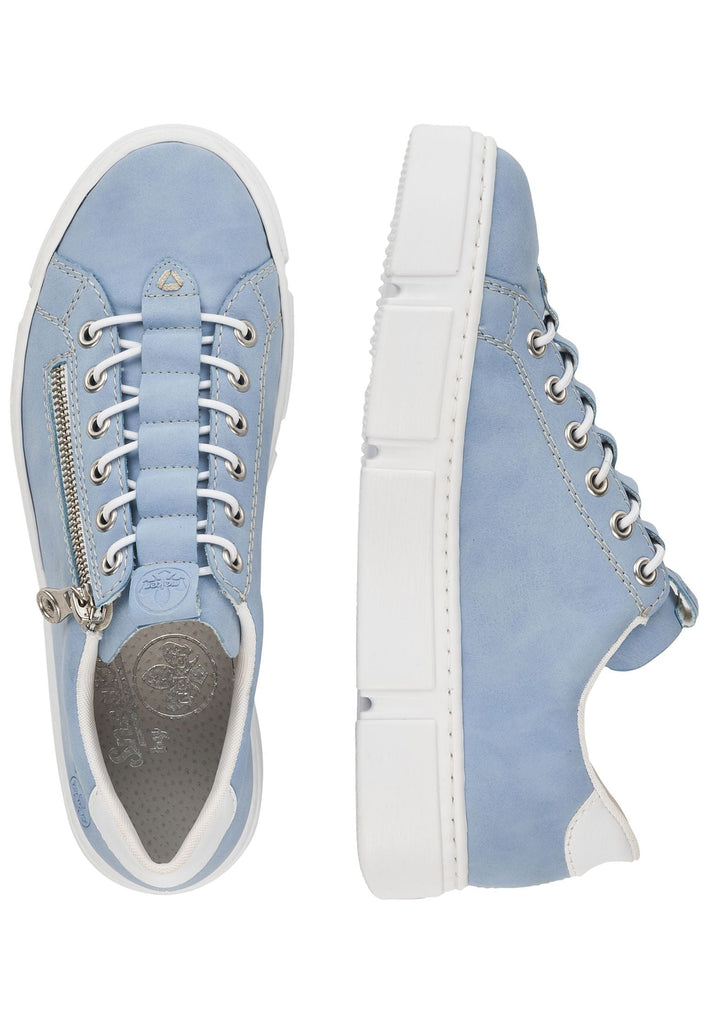 Rieker Sneaker Lederimitat Weiß
