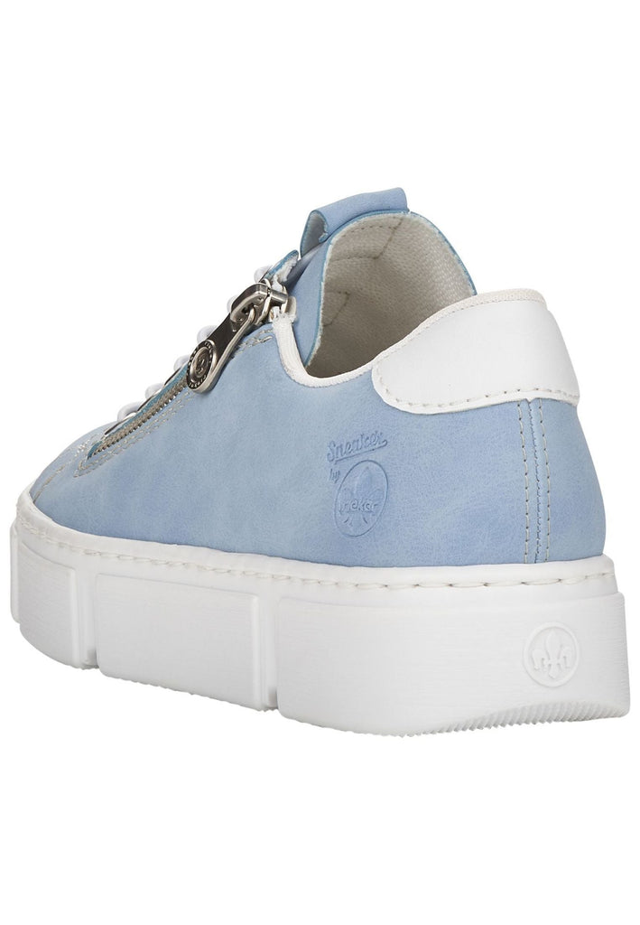 Rieker Sneaker Lederimitat Weiß