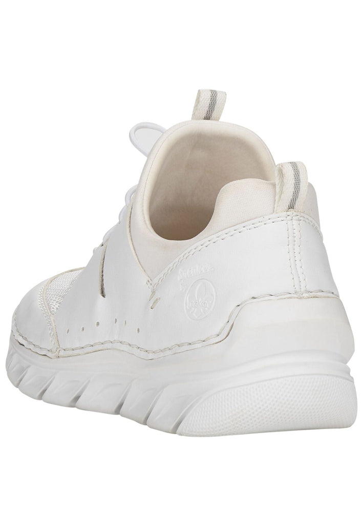 Rieker Sneaker Lederimitat Weiß