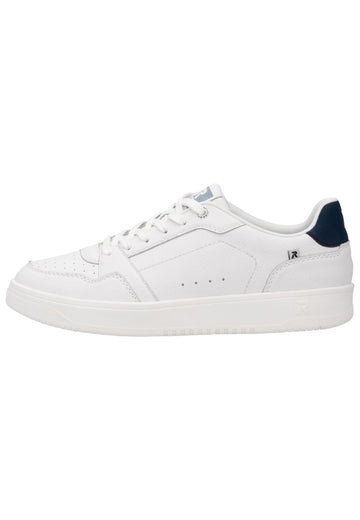 Sneaker Rieker Sneaker Glattleder Weiß/Blau