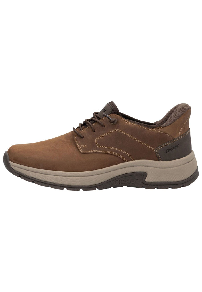 Sneaker Rieker Sneaker Leder/Textil Braun