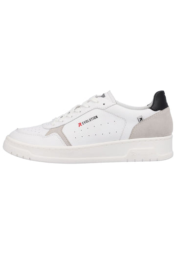 Sneaker Rieker Sneaker Leder Weiß/Beige