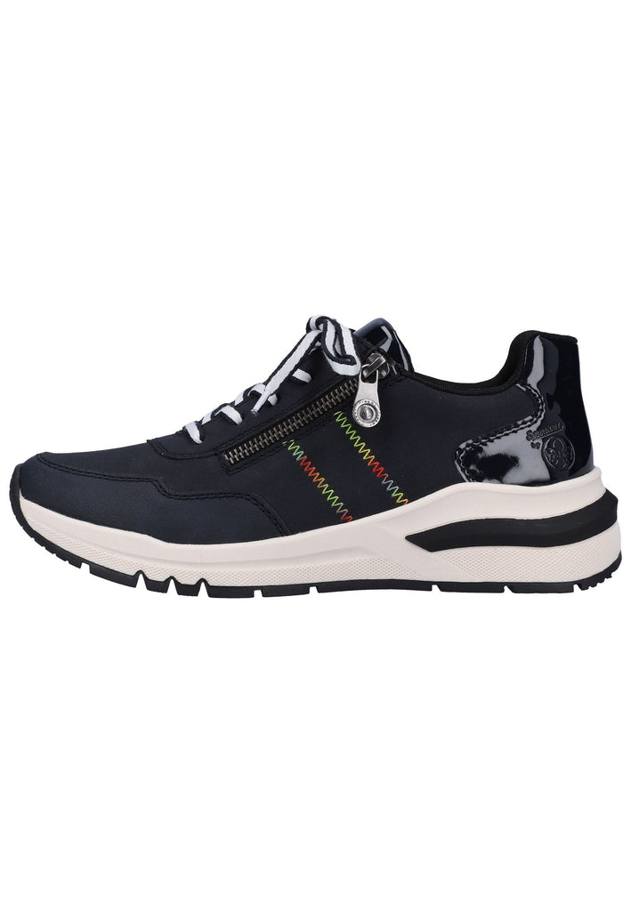 Sneaker Rieker Sneaker Lederimitat Blau