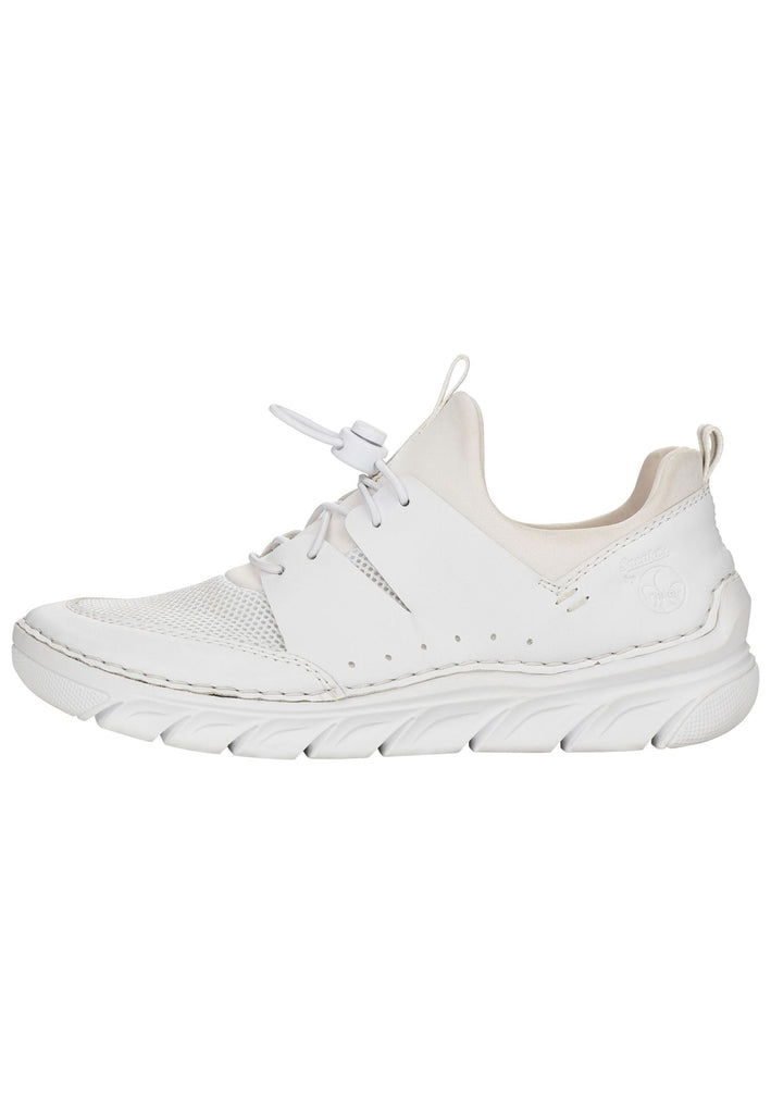 Sneaker Rieker Sneaker Lederimitat Weiß