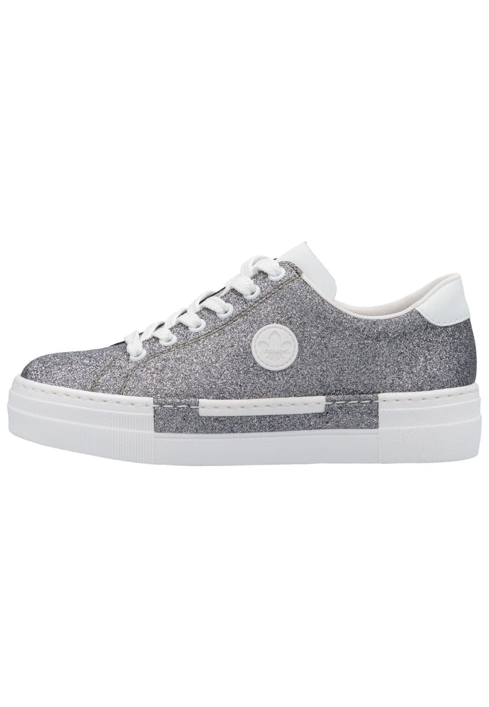 Sneaker Rieker Sneaker Synthetik Silber/Weiß