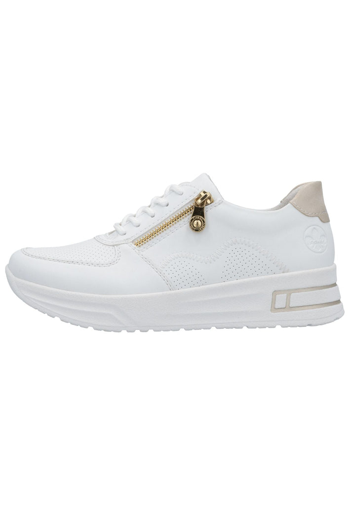 Sneaker Rieker Sneaker Synthetik Weiß