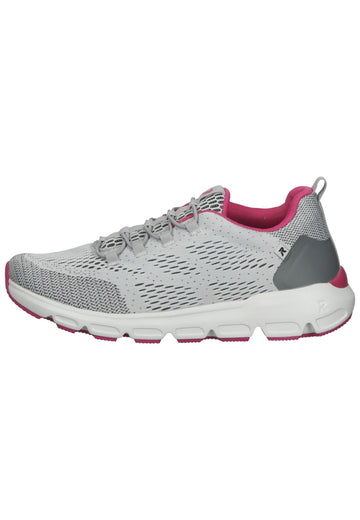 Sneaker Rieker Sneaker Textil Grau/Pink