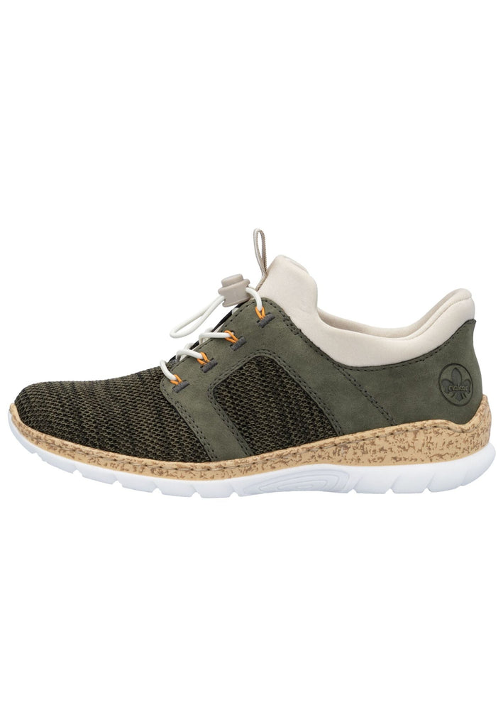 Sneaker Rieker Sneaker Textil Moos
