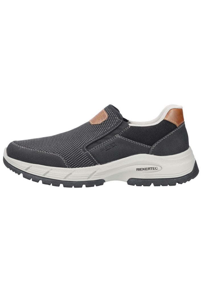 Sneaker Rieker Sneaker Textil Schwarz/Grau
