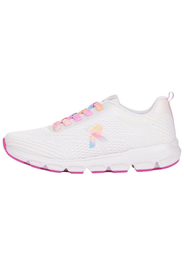 Sneaker Rieker Sneaker Textil Weiß/Rosa