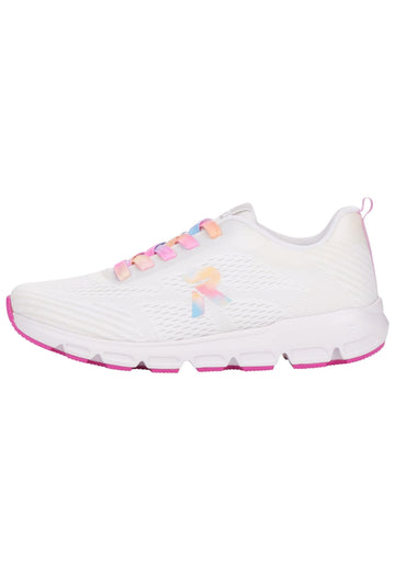 Sneaker Rieker Sneaker Textil Weiß/Rosa