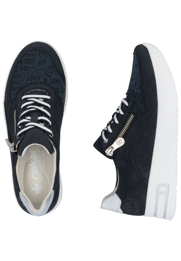 Rieker Sneaker Synthetik Pazifik