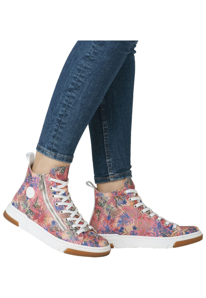 Rieker Sneaker Synthetik Rosa