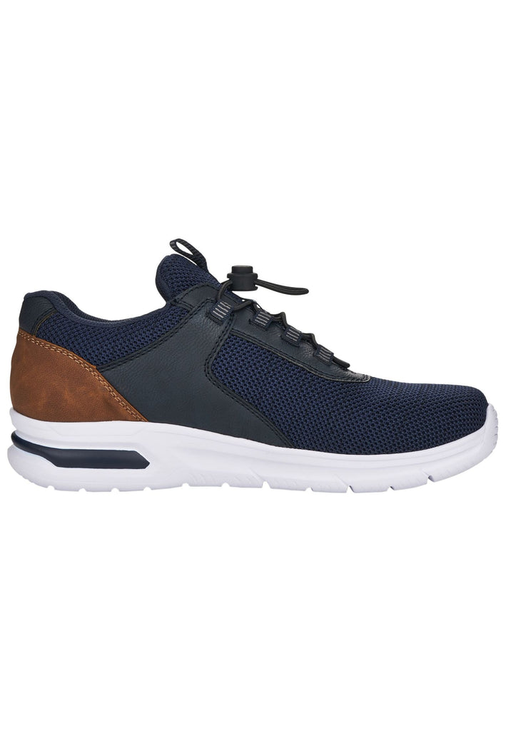 Rieker Sneaker Synthetik/Textil Blau/Braun