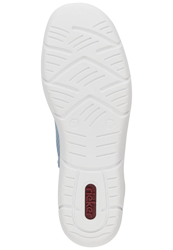 Rieker Sneaker Synthetik/Textil Blau/weiß