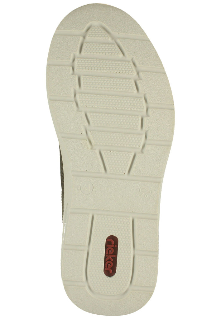Rieker Sneaker Synthetik/Textil Grün/Braun