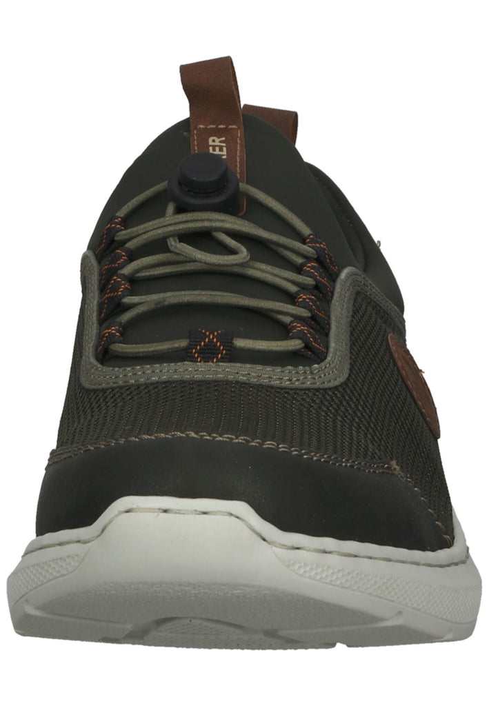 Rieker Sneaker Synthetik/Textil Grün/Braun