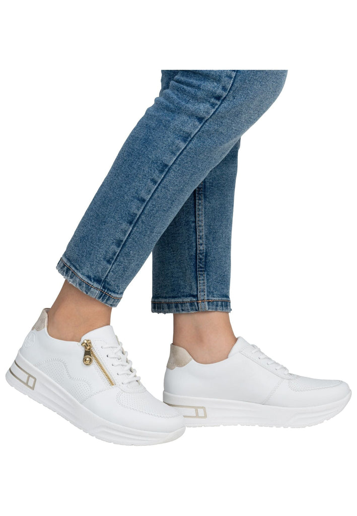 Rieker Sneaker Synthetik Weiß