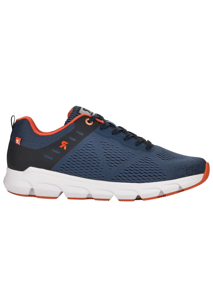 Rieker Sneaker Textil Blau/Orange