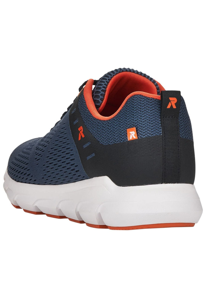 Rieker Sneaker Textil Blau/Orange