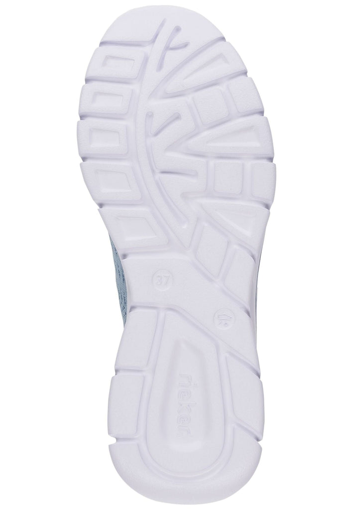 Rieker Sneaker Textil Blau/Weiß
