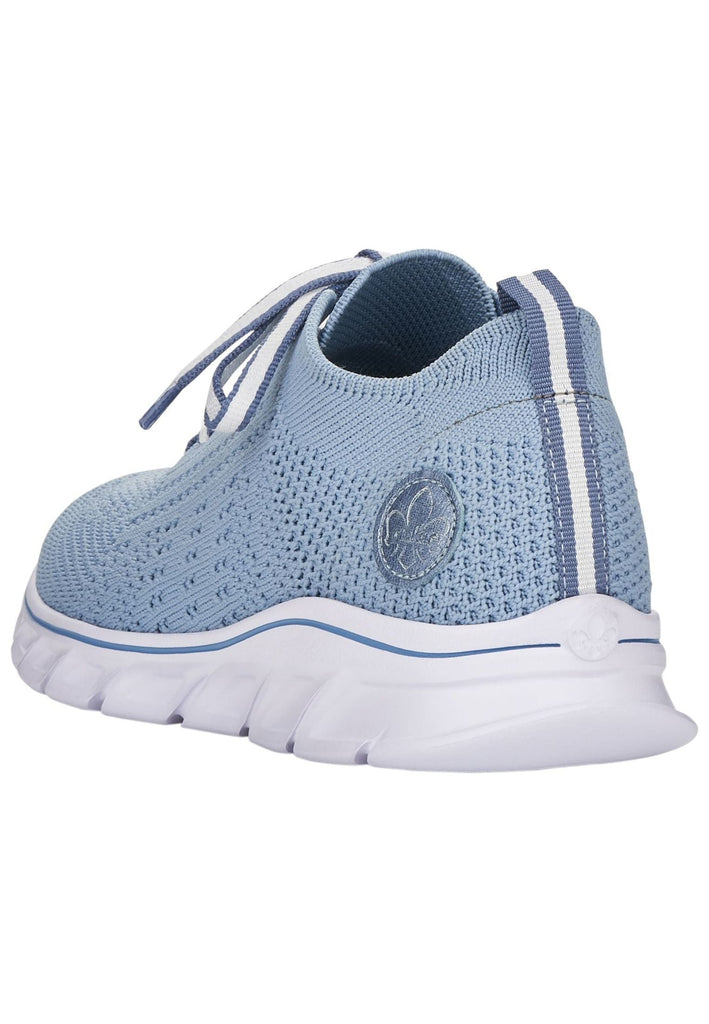 Rieker Sneaker Textil Blau/Weiß
