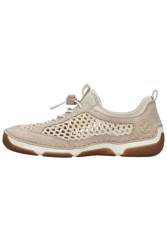 Rieker Sneaker Textil Creme