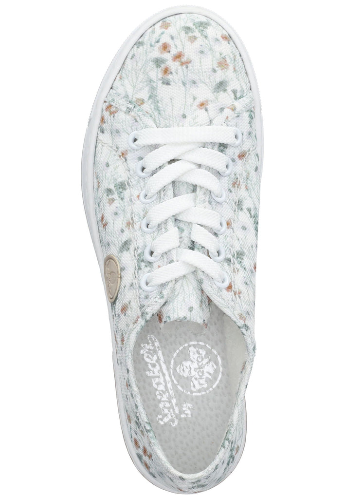Rieker Sneaker Textil Floral White