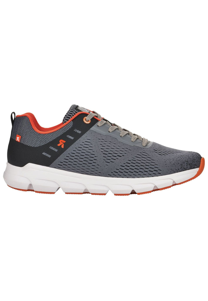 Rieker Sneaker Textil Grau/Orange
