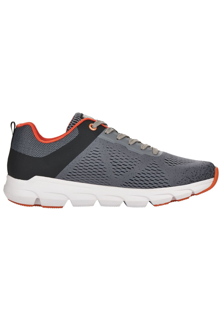 Rieker Sneaker Textil Grau/Orange