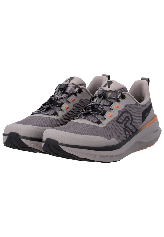 Rieker Sneaker Textil Grau/Orange