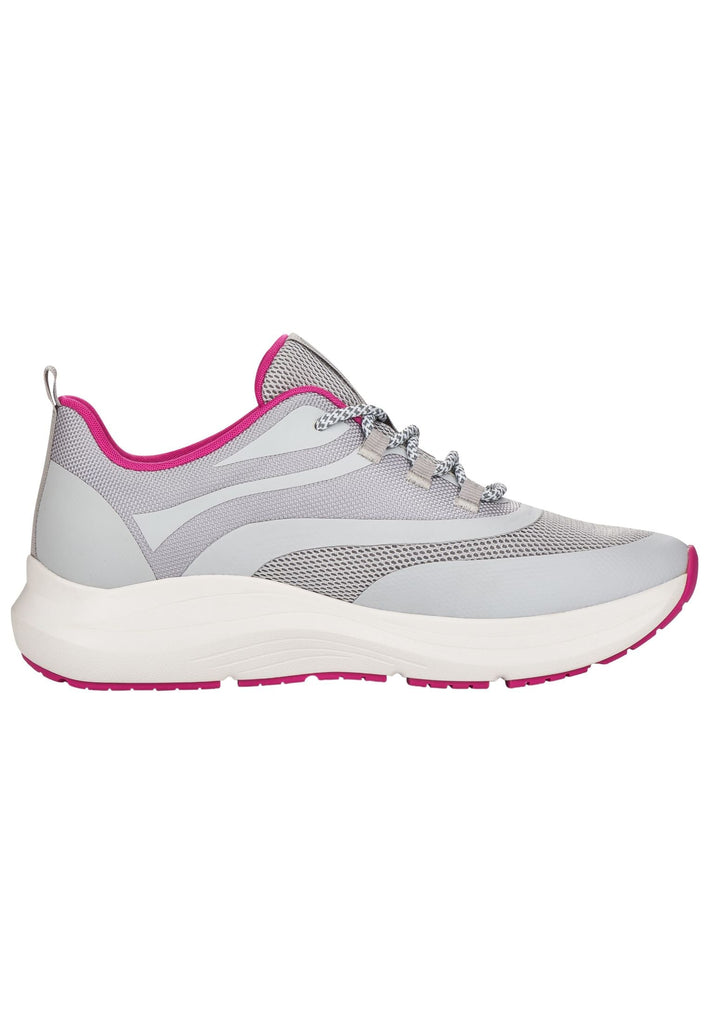 Rieker Sneaker Textil Grau/Rosa