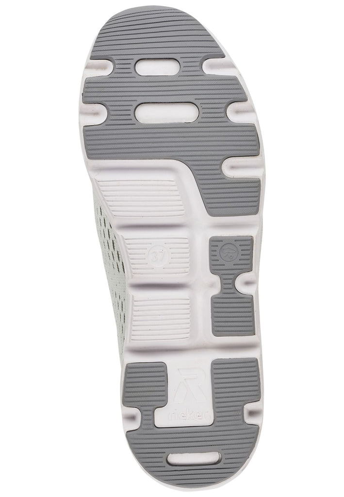Rieker Sneaker Textil Hellgrün/Grau