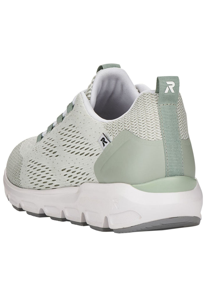 Rieker Sneaker Textil Hellgrün/Grau
