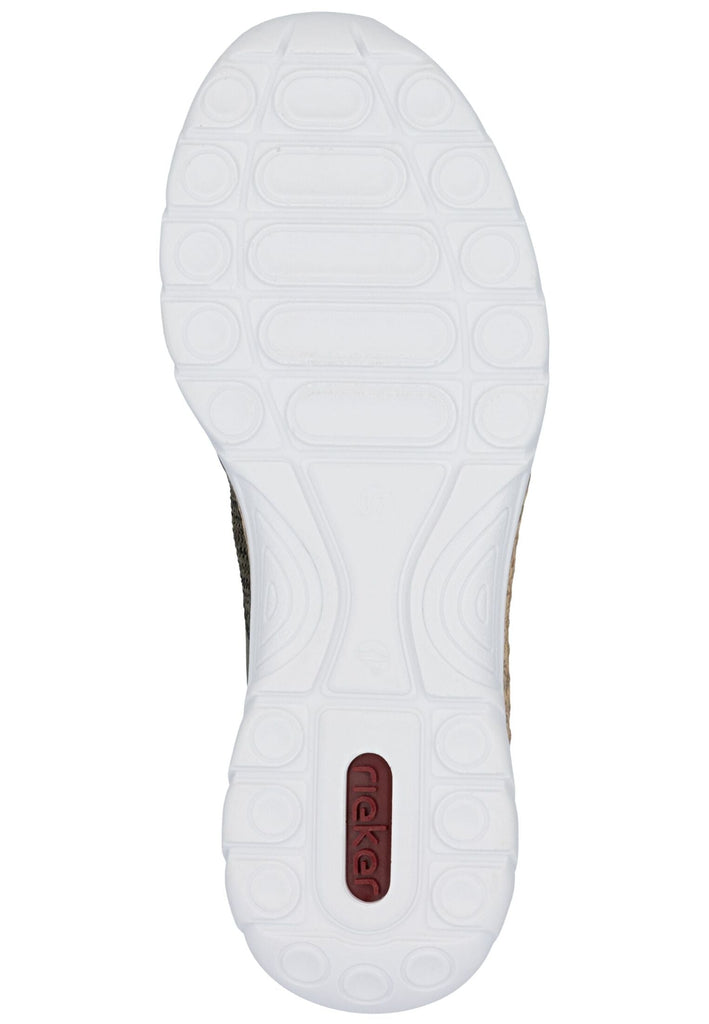Rieker Sneaker Textil Moos