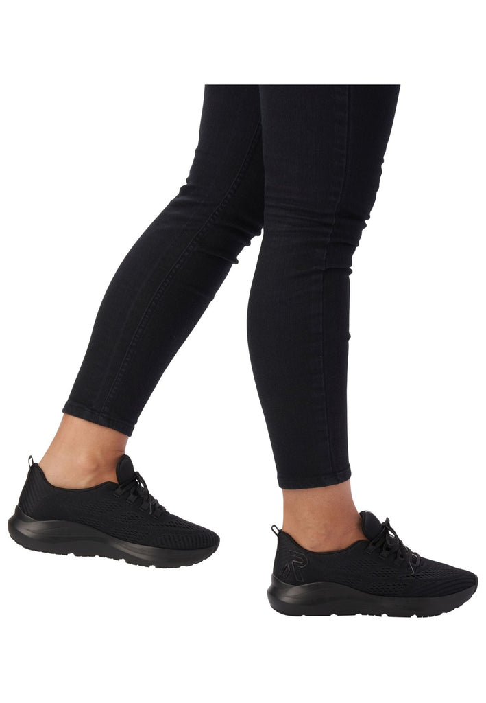 Rieker Sneaker Textil Schwarz