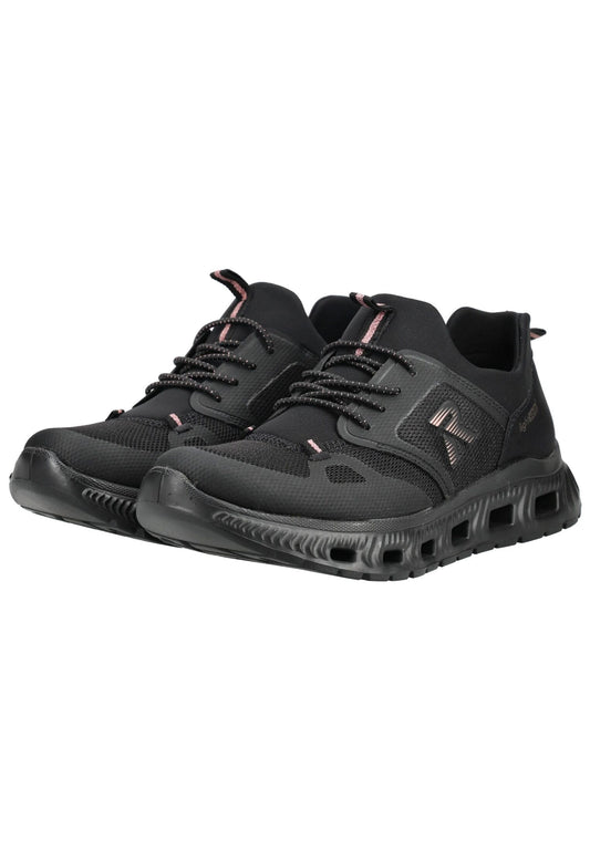 Rieker Sneaker Textil Schwarz