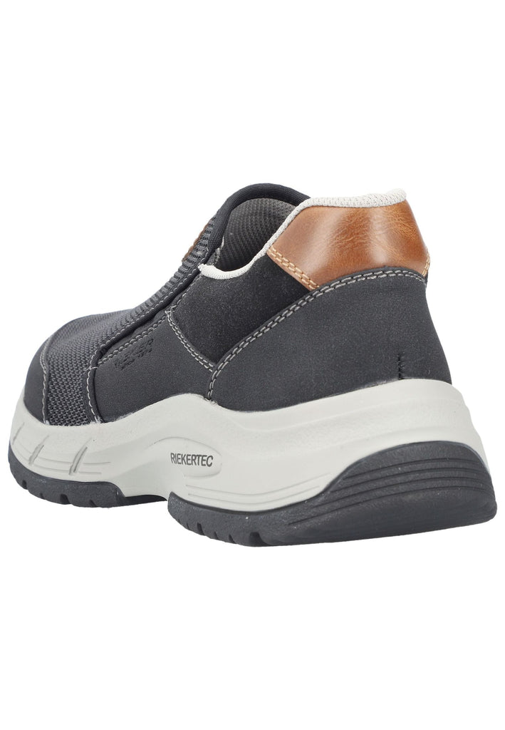 Rieker Sneaker Textil Schwarz/Grau