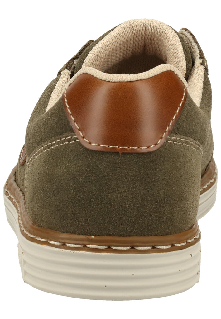 Rieker Sneaker Veloursleder Grün