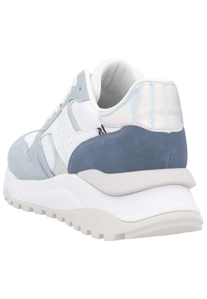 Rieker Sneaker Veloursleder/Textil Blau/Weiß