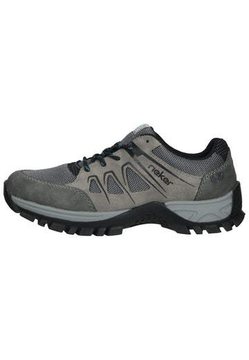 Sport- und Wanderschuhe Rieker Wanderschuhe Lederimitat/Textil Grau/Schwarz