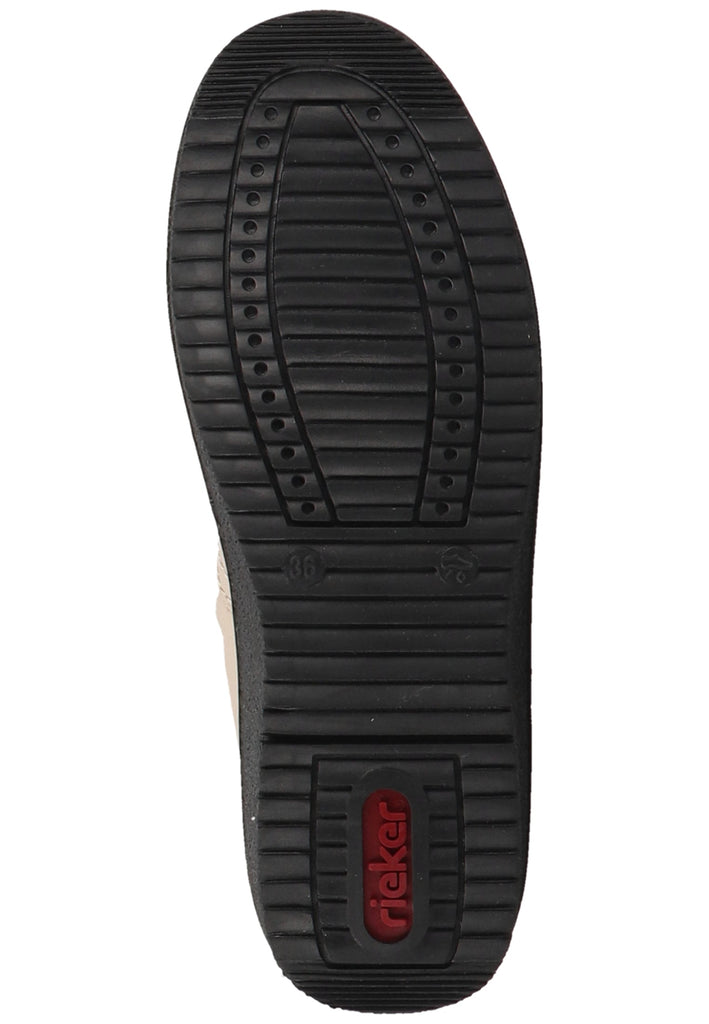 Rieker Stiefel Leder Creme Warmfutter