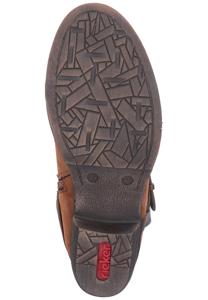 Rieker Stiefel Lederimitat Braun