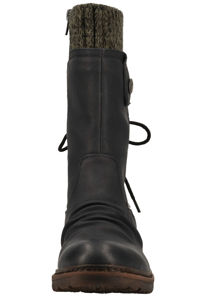 Rieker Stiefel Lederimitat Ozean Warmfutter