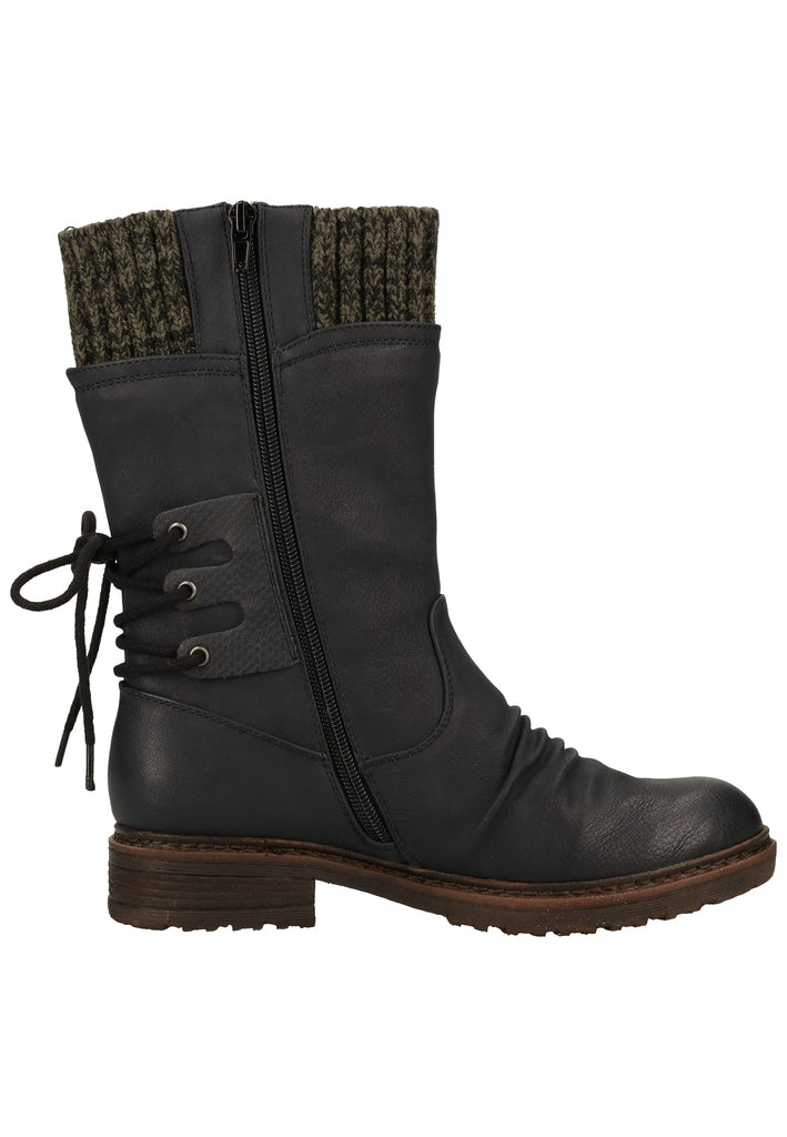 Rieker Stiefel Lederimitat Ozean Warmfutter