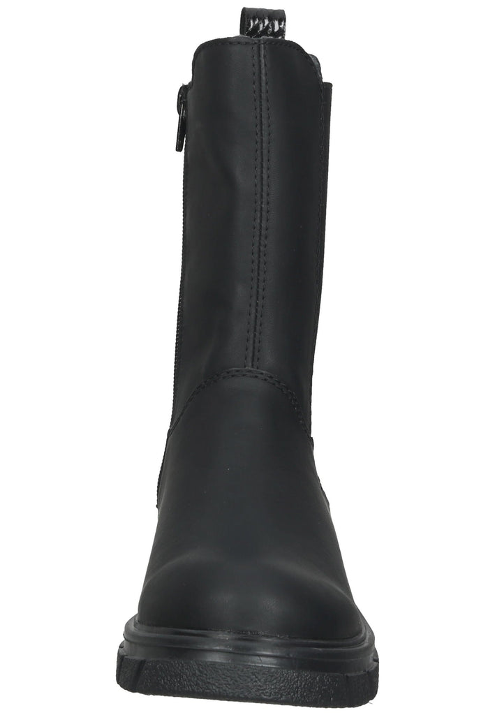 Rieker Stiefel Lederimitat Schwarz