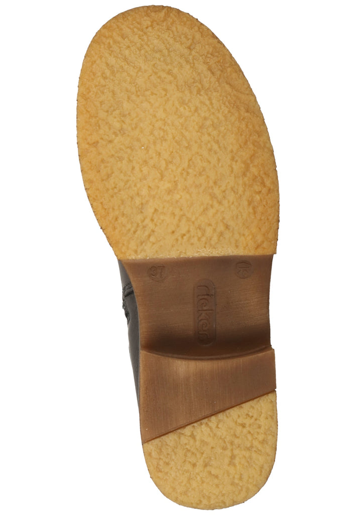 Rieker Stiefel Lederimitat Schwarz