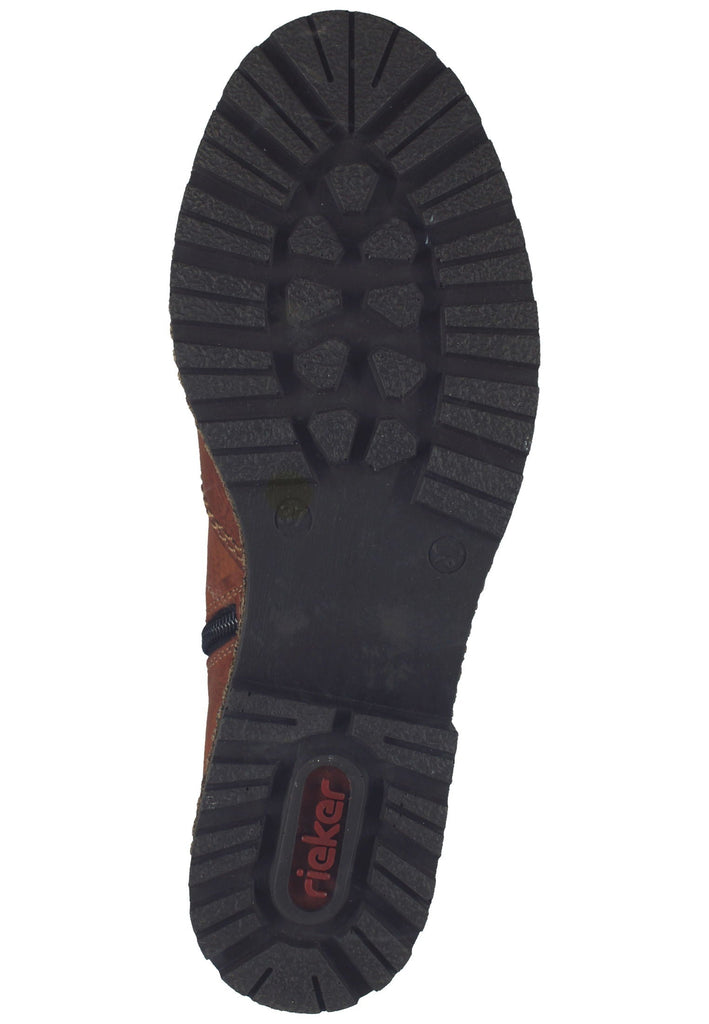 Rieker Stiefel Lederimitat Zimt Warmfutter